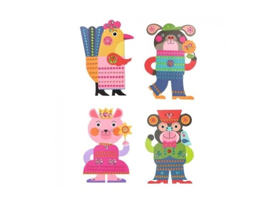 Creëren met stickers