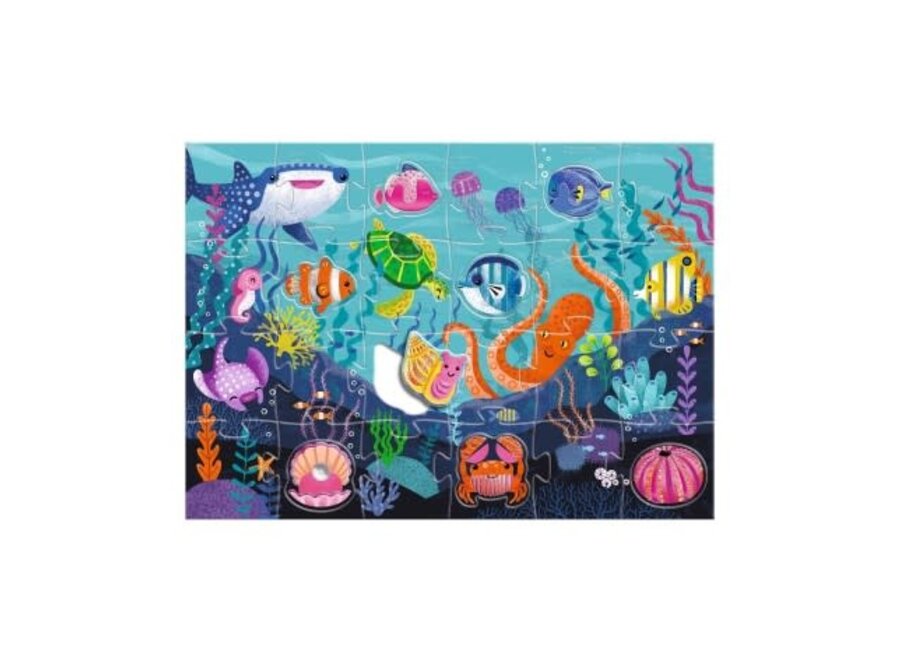 Puzzel XL zee oceaan dieren - 32 st