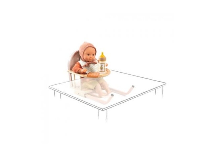 Poppen tafel stoel - Pomea