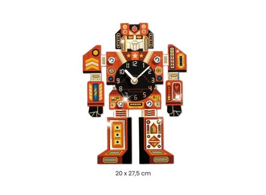 Knutselpakket DIY - Robotime klok