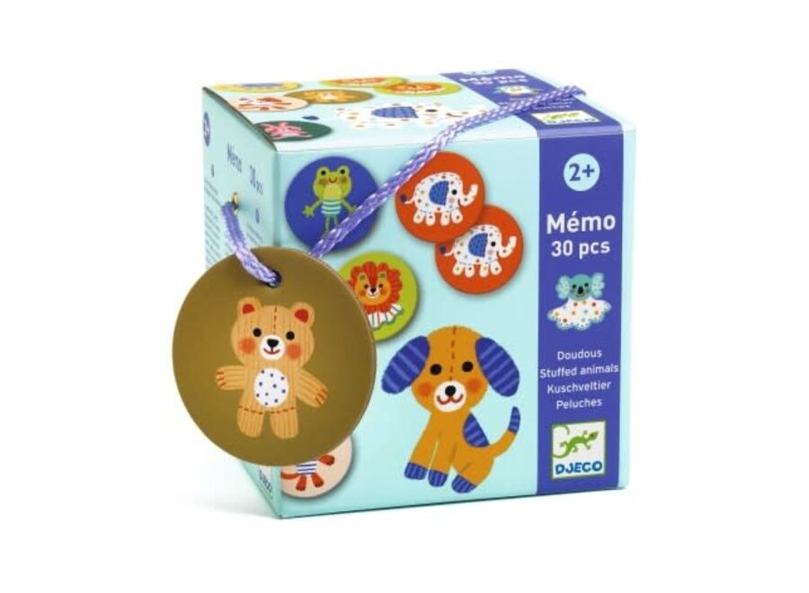 Memo memory knuffeldieren