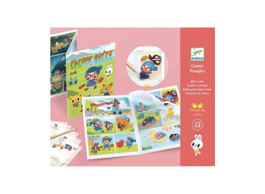 Plak stickers herbruikbaar - Flying Sofye