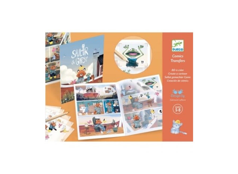 Plak stickers herbruikbaar - sailors