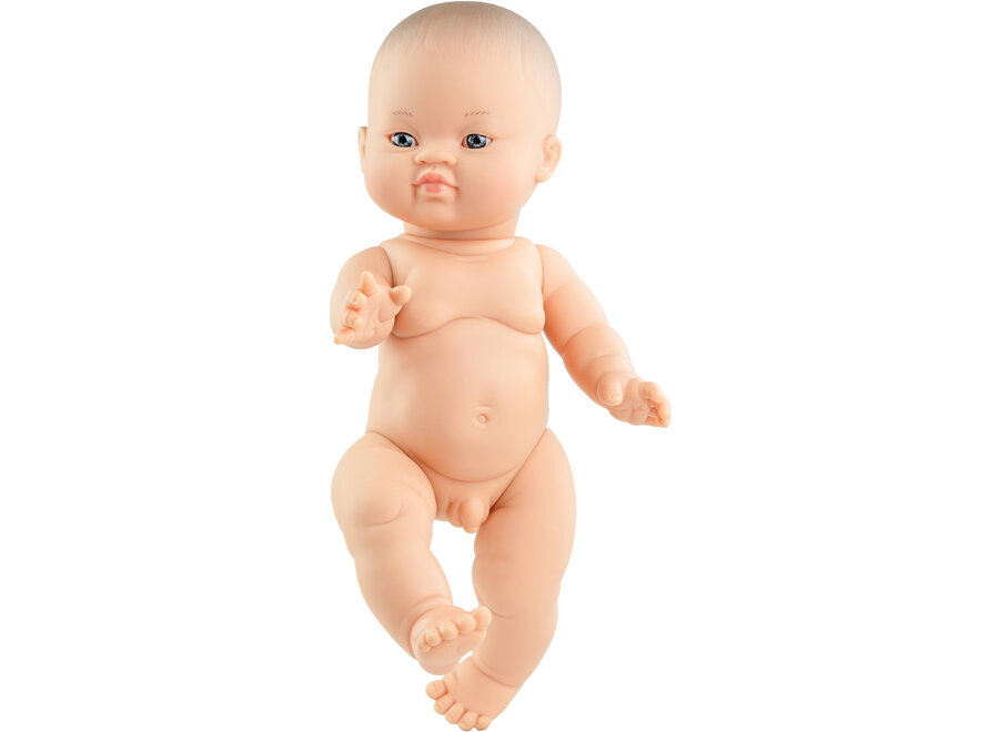 Pop Gordi jongen (bloot/Azia./blauw/34cm)
