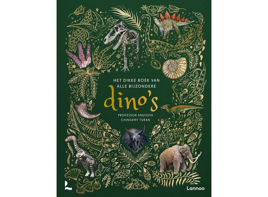 Het dikke boek van alle bijzondere dino's.