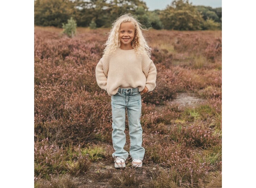 Knit | Oversized  Sweater - Sand
