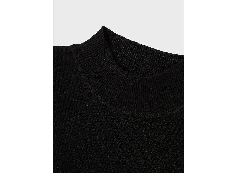 Trui Ria Glitter - Black / Slim fit
