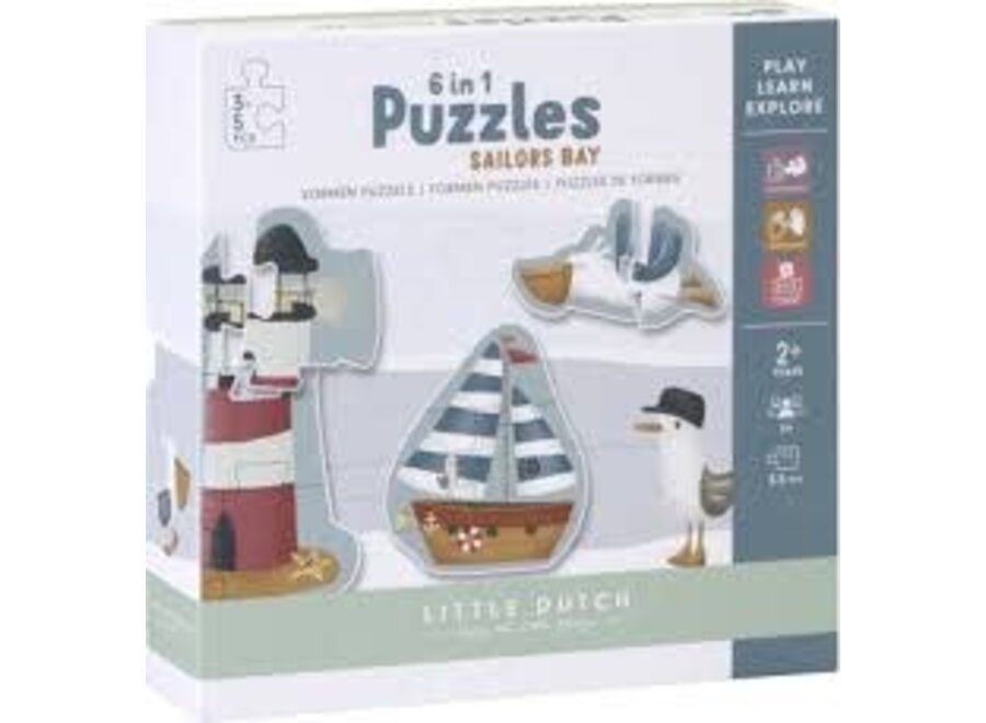 Vormen puzzels Sailors Bay FSC