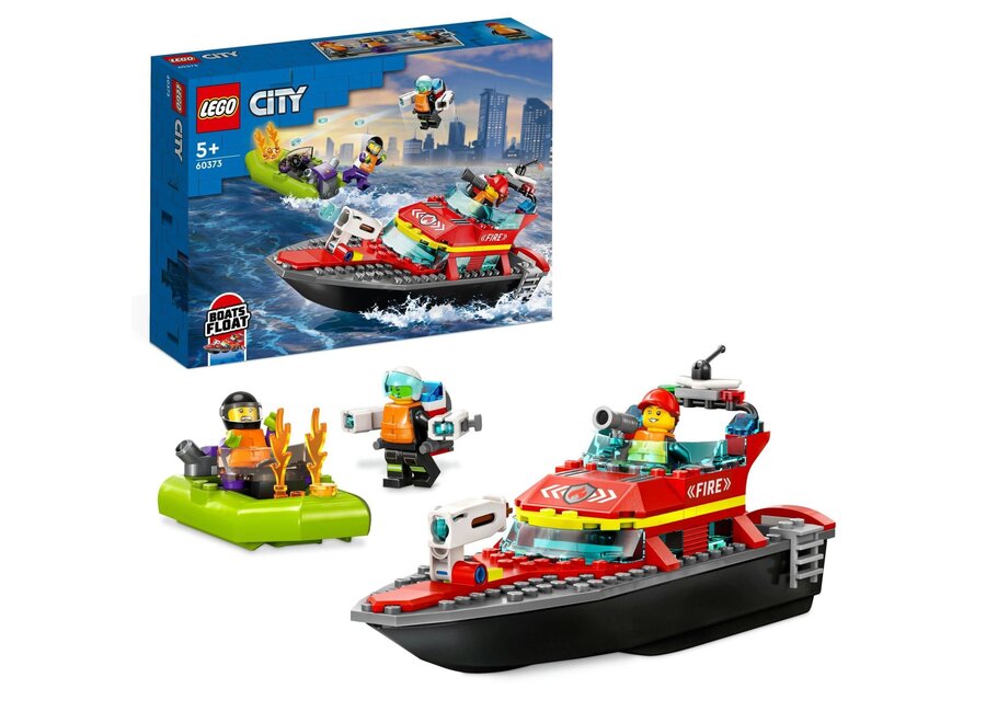 Lego - City Brandweerboot