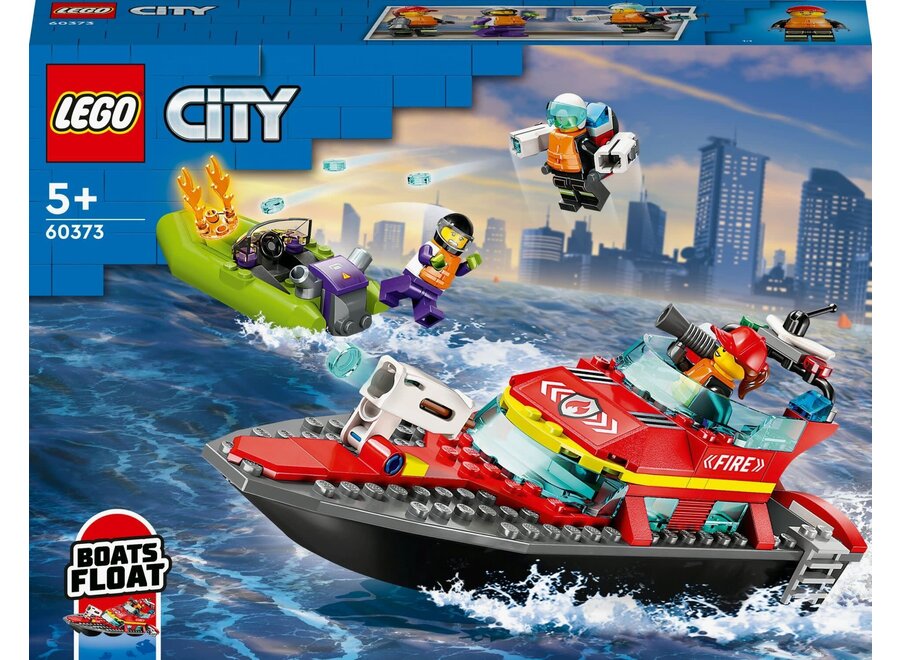 Lego - City Brandweerboot