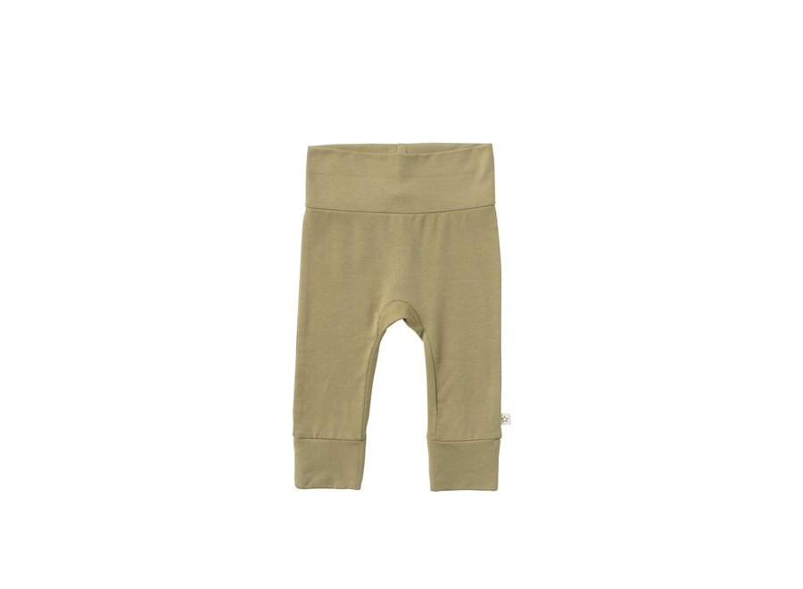 Solid | Fitted Pants dried herb