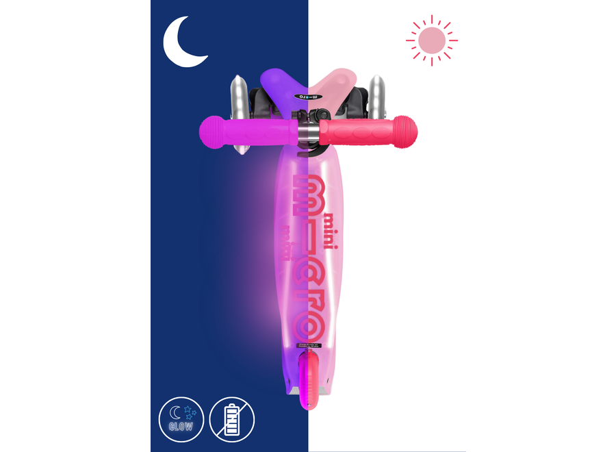 Mini Micro Deluxe Glow LED Plus - Frosty Roze