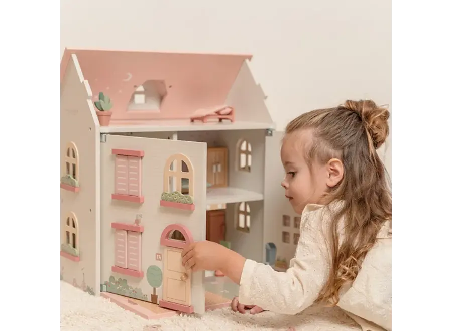 Houten poppenhuis FSC