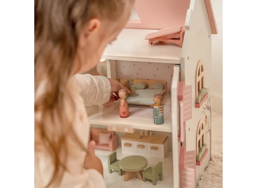 Houten poppenhuis FSC