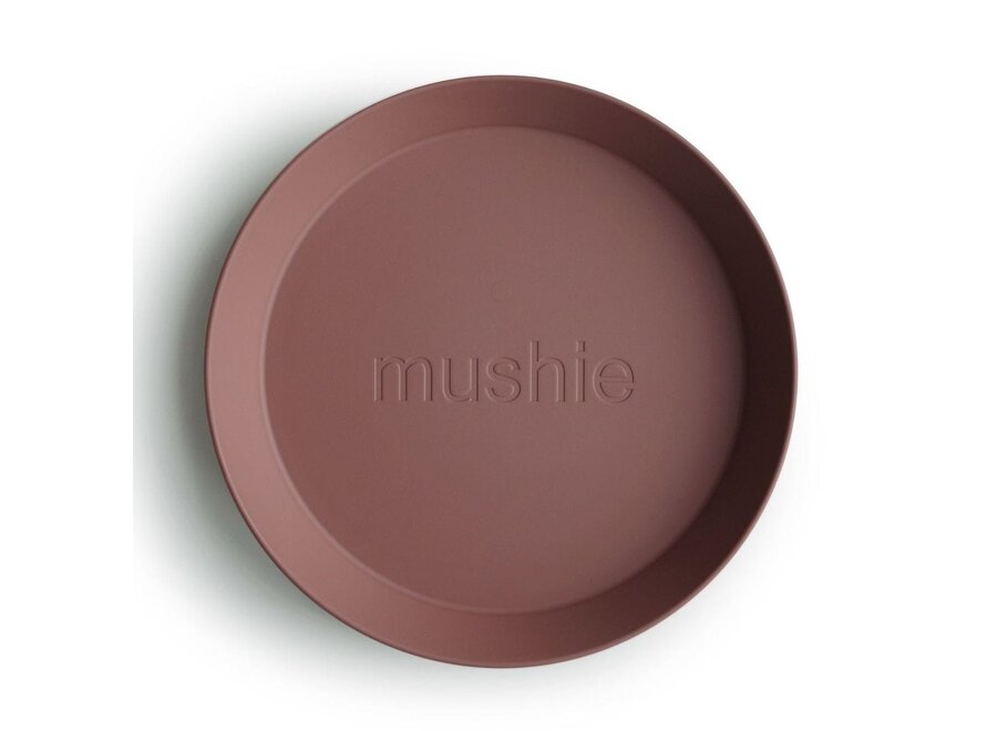 Kinderservies Bord rond - 2 st. Woodchuck