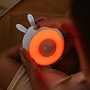 ALARM CLOCK / LED LAMP - Bunny (Kleur: White)