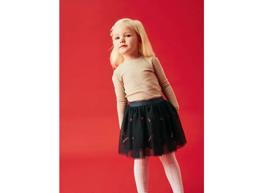 VEROSS TULLE SKIRT dark sapphire