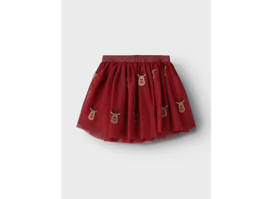 VEROSS TULLE SKIRT jester red