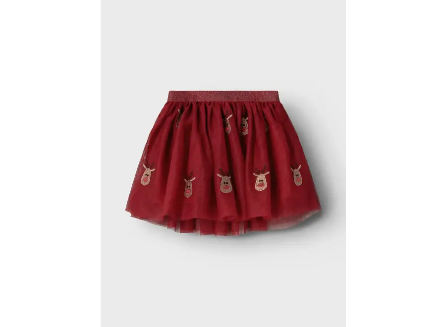 VEROSS TULLE SKIRT jester red