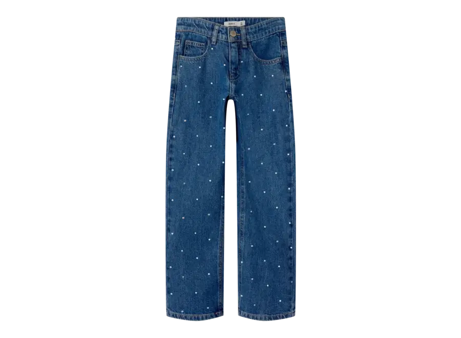 Jeans Rose straight Dark blue denim