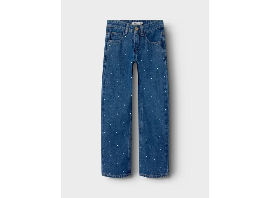 Jeans Rose straight Dark blue denim