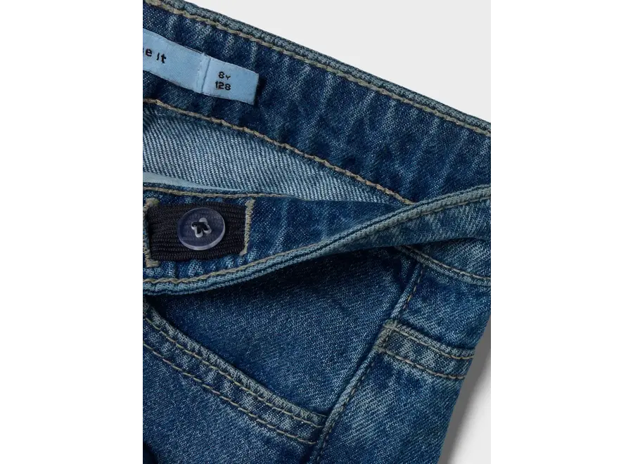 Jeans Rose straight Dark blue denim