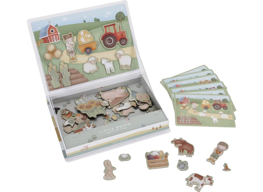 Magnetisch speelbord Little Farm FSC