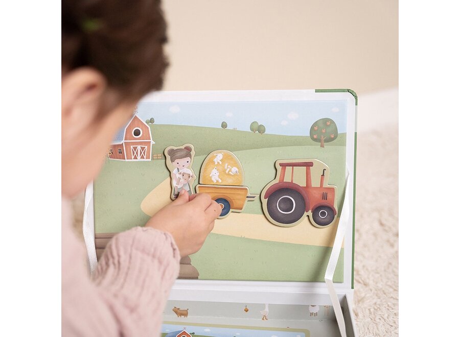 Magnetisch speelbord Little Farm FSC