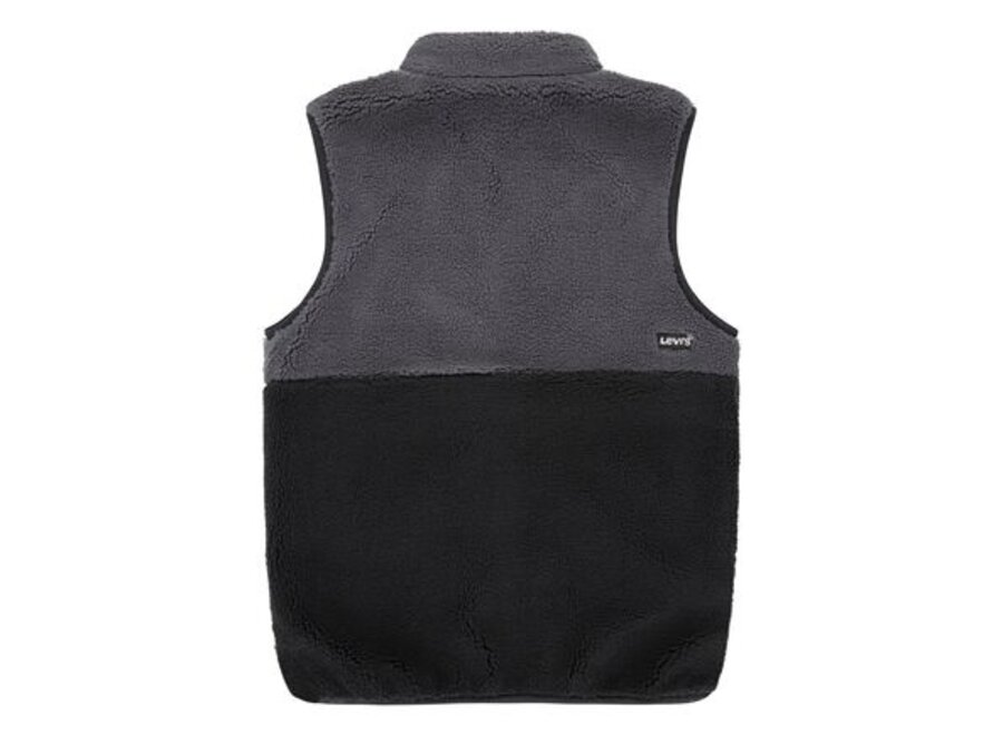 Bodywarmer LVB Sherpa vest - Pirate black