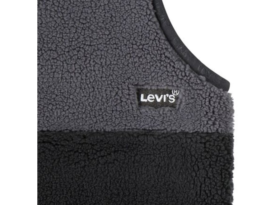 Bodywarmer LVB Sherpa vest - Pirate black