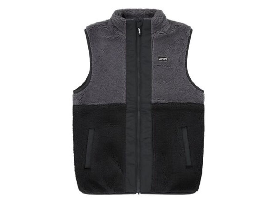 Bodywarmer LVB Sherpa vest - Pirate black