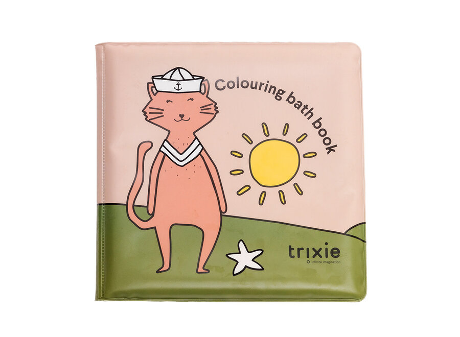 Kleurboek voor in bad - Mrs. Cat en haar  vriendjes