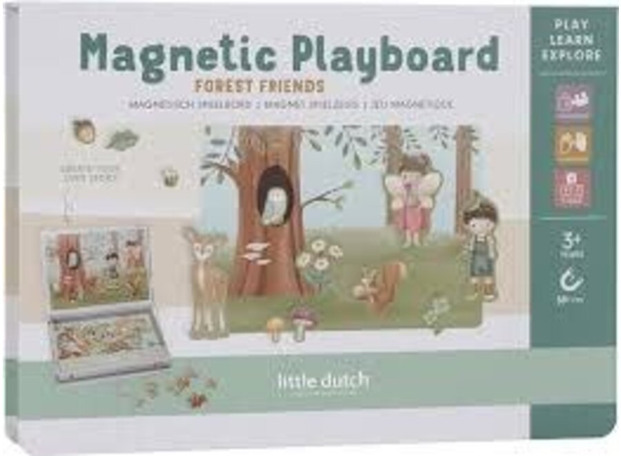 Magnetisch speelbord - Forest Friends FSC