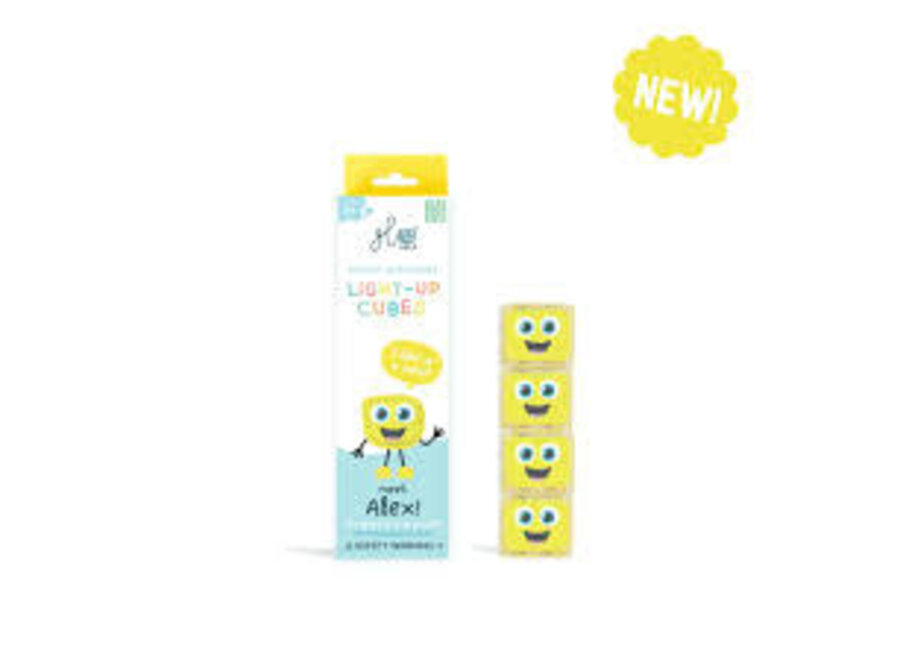Light up cubes-4pc Alex