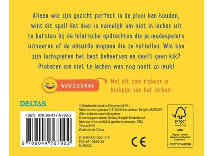 Laat me niet lachen - doos met kaarten