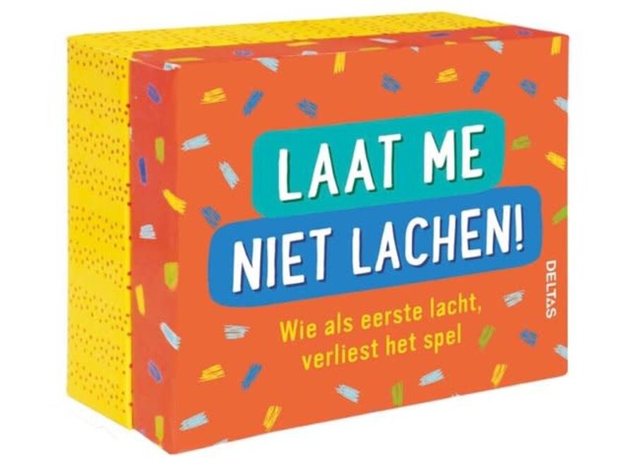 Laat me niet lachen - doos met kaarten
