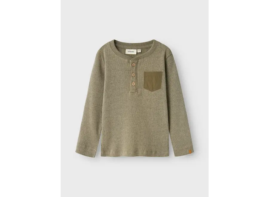 Longsleeve barbar Moss Gray