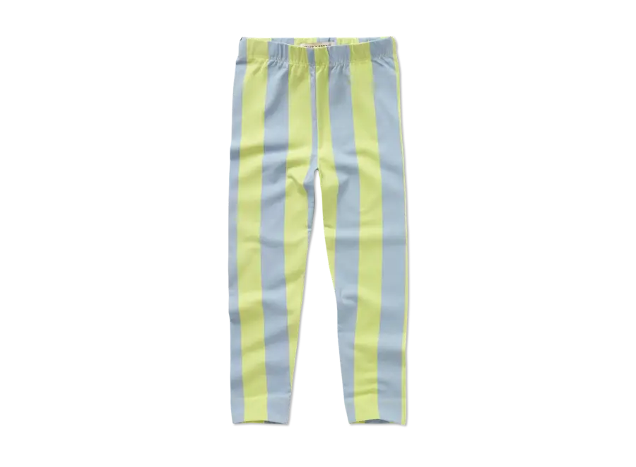 Legging block stripes - Citrus