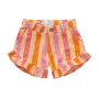 Ruffle shorts stripes - Nectarine