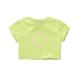 T-shirt boxy sproet - Citrus