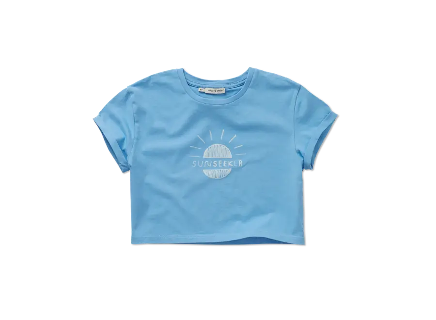 T-shirt boxy sunseeker - Breezy blue