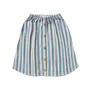 Midi skirt stripes - Sesame