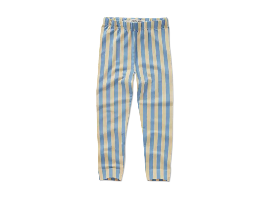 Legging stripes - Sesame