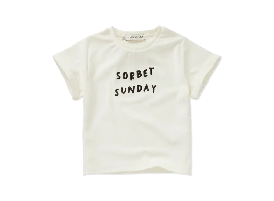 Terry T-shirt sorbet sunday