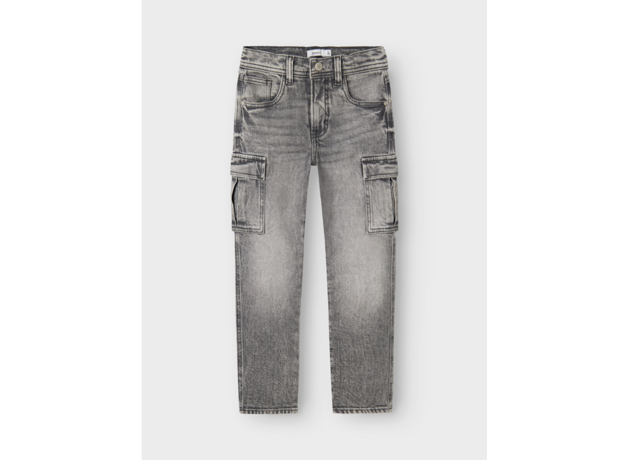Silas Tap cargo jeans - Medium grey
