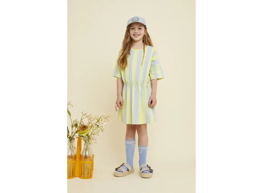 Skater dress stripes - Citrus
