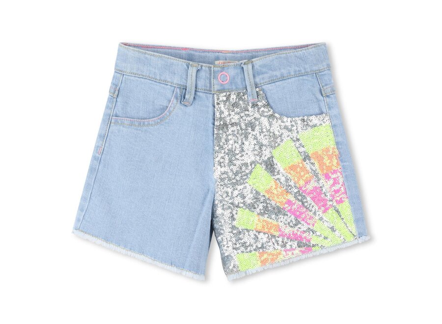 Denim shorts - blue