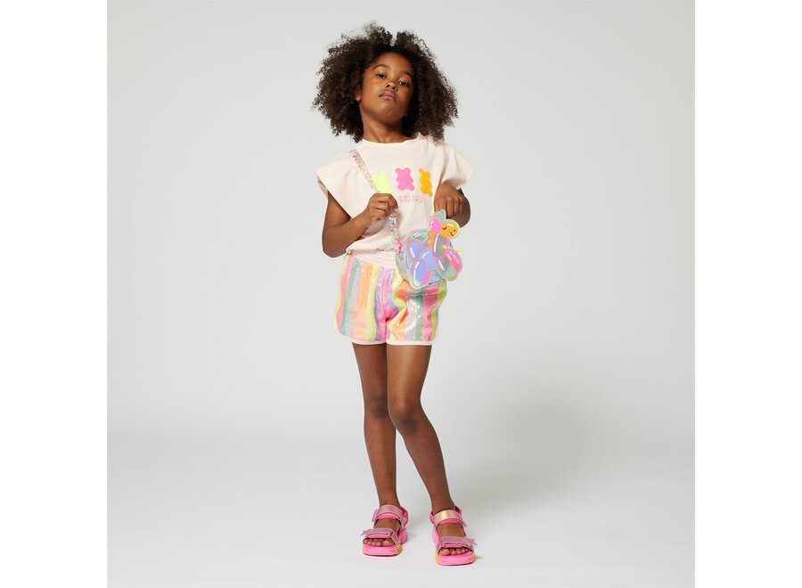 Jersey tee-shirt, short sleeves pink