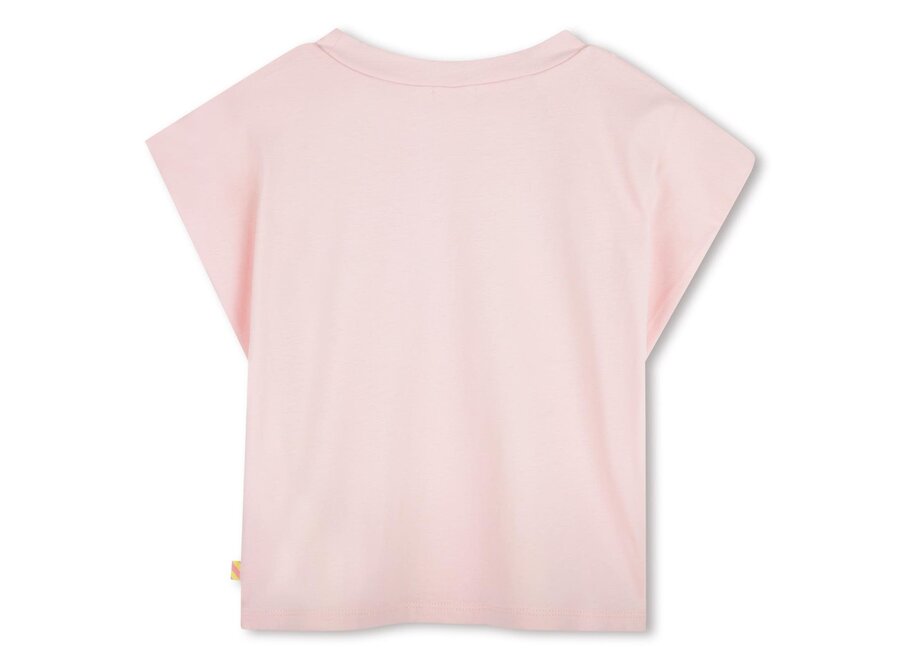 Jersey tee-shirt, short sleeves pink