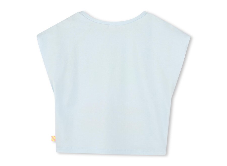 Jersey tee-shirt, short sleeves blue